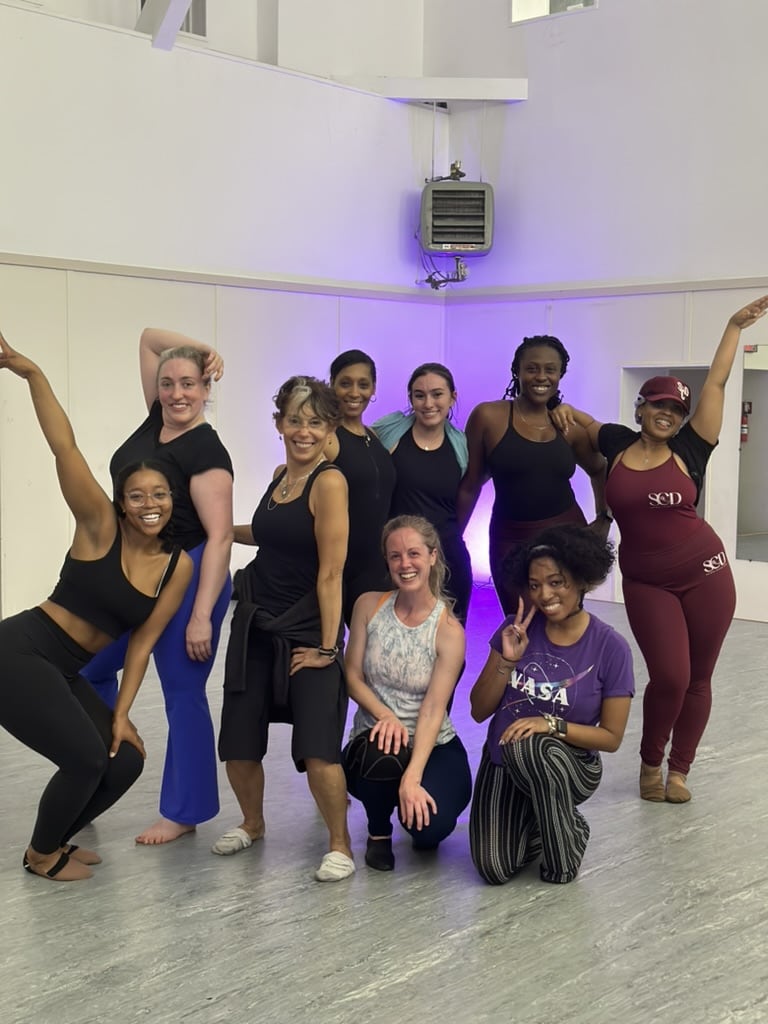 Second Chace Dancer Having Fun After A Class