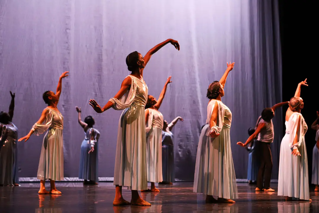 Absolute Beginner Dancers From Second Chance Dance Performing On Stage Absolute Beginner Dancers From Second Chance Dance Performing On Stage